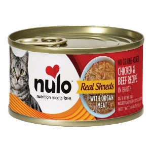 Nulo Cat Grain-Free Chicken & Beef Shredded 2.8oz