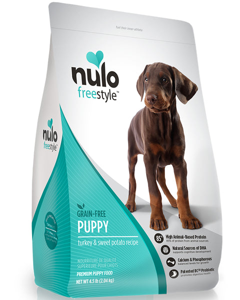 Nulo Freestyle Puppy Turkey & Sweet Potato Dry Dog Food 22lb