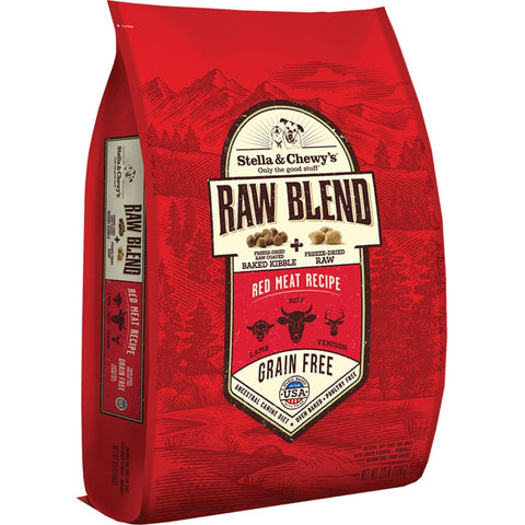 Stella & Chewy's Red Meat Raw Blend Kibble for Dogs
