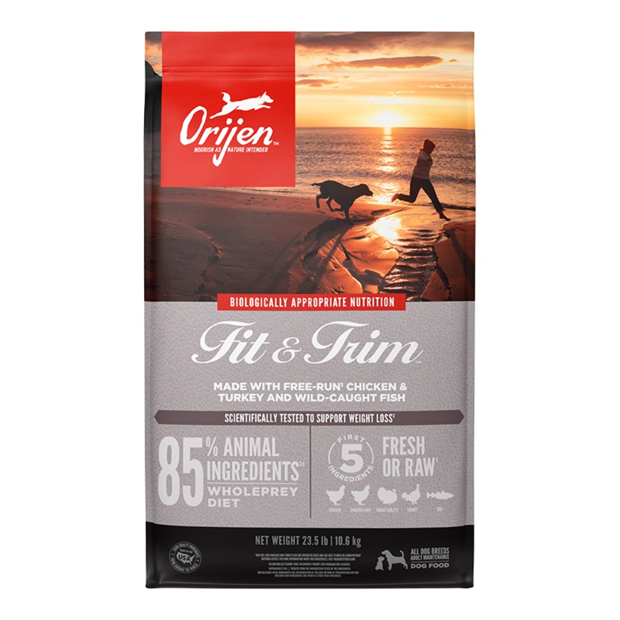 ORIJEN Fit & Trim Dry Dog Food, 13 lbs
