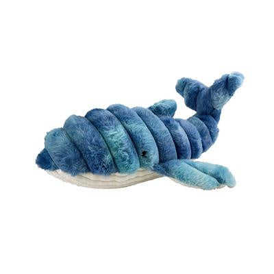 Petlou 16" Farm Friend Blue Whale Dog Toy
