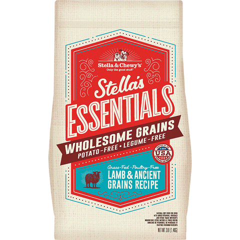 Stella & Chewy's Essentials Lamb & Ancient Grains Dog Food 25lb