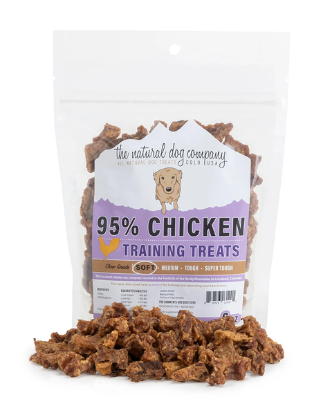 Tuesday's Natural Dog Company 95% Chicken Training Bites 6oz