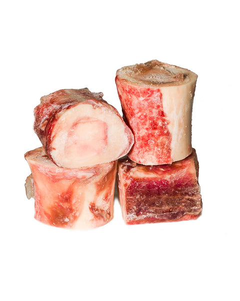 Tucker's Raw Beef Marrow Bone 2" 4-Pack