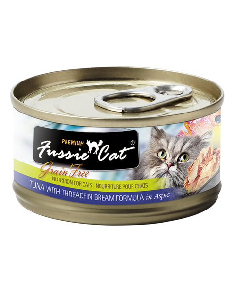 Fussie Cat Tuna with Threadfin Bream Wet Cat Food 2.82oz