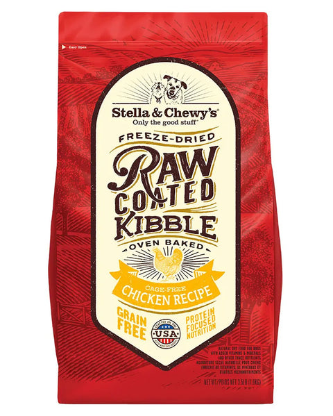 Stella & Chewy’s Raw Coated Kibble Chicken Dry Dog Food 22lb