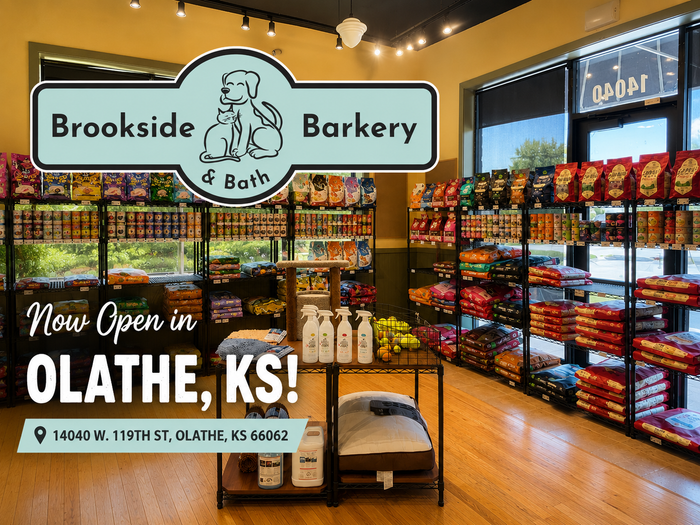 Brookside Barkery & Bath has arrived in Olathe, KS!
