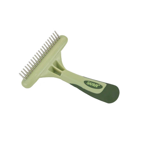 Safari Dog Single Row Undercoat Rake with Rotating Pins – Brookside ...