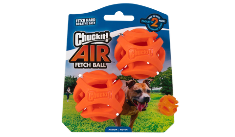 Chuckit! Breathe Right Fetch Ball 2 Pack Small
