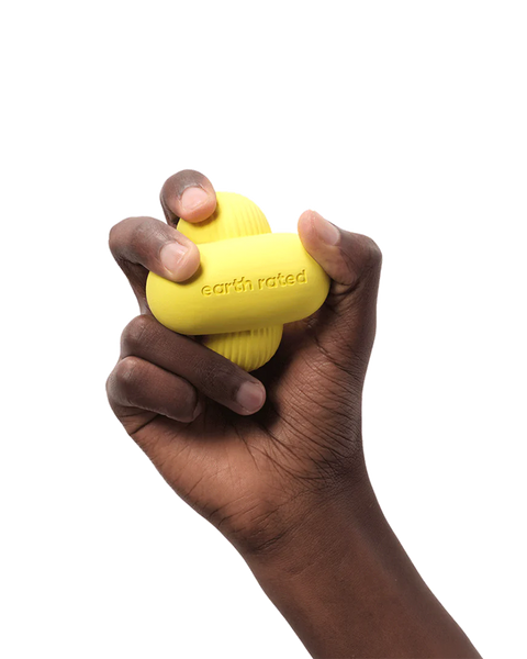 Earth Rated Yellow Fetch Dog Toy - Small 2"