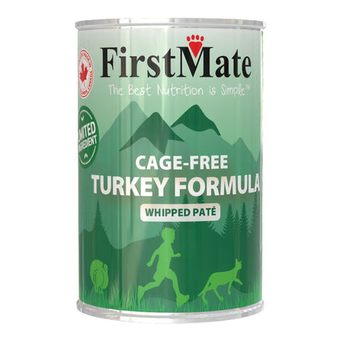 FirstMate Cat Can Limited Ingredient Cage-Free Turkey 12.2oz