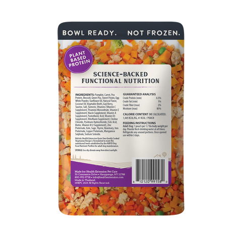 Health Extension Gently Cooked Vegetarian Dog Food 3oz