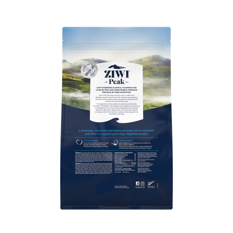 ZIWI® Peak Steam-Dried Lamb Green Vegetables Dog Food 3.3lb