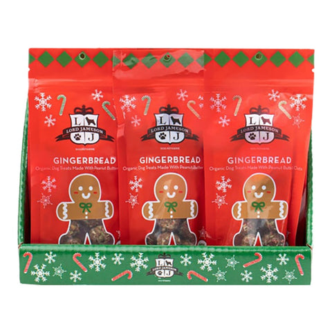 Lord Jameson Holiday Gingerbread Dog Treat - 6oz