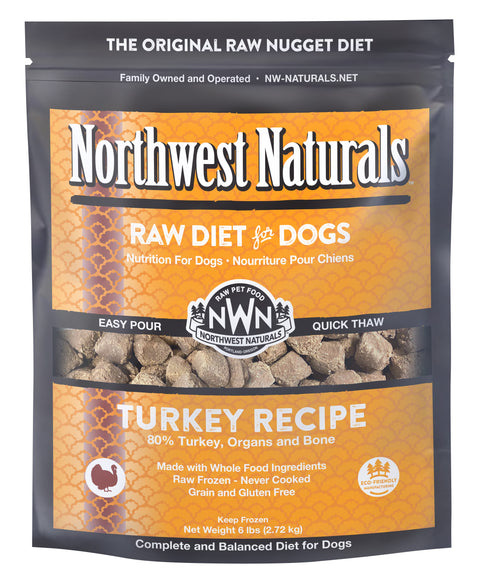 Northwest Naturals Frozen Turkey Nuggets 6lbs