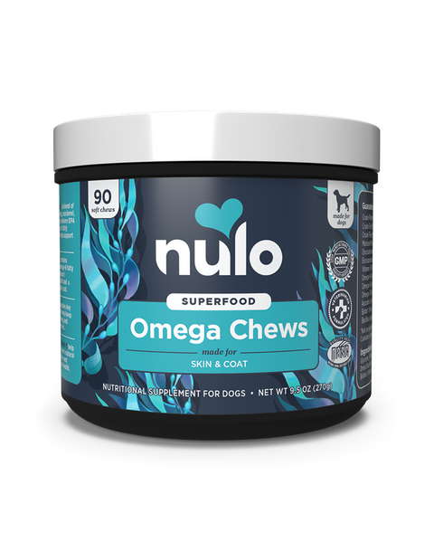 Nulo Omega Skin & Coat Soft Chews for Dogs - 9.5oz (90 ct)