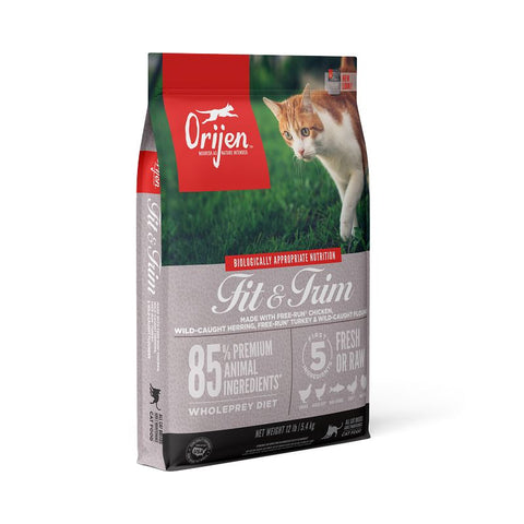 Orijen Fit & Trim Dry Cat Food 12lb