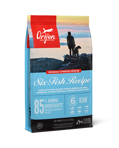 Orijen Six Fish Dry Dog Food 23.5lb