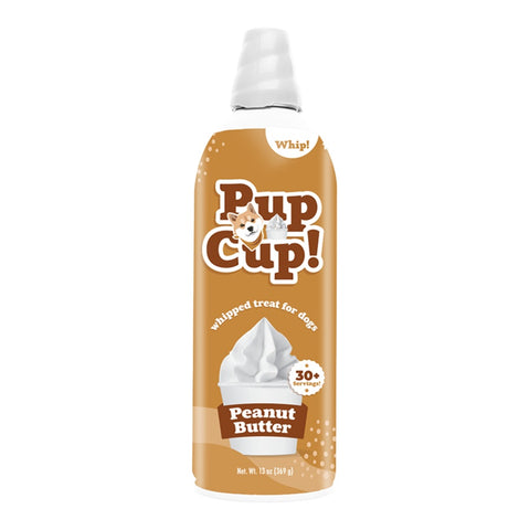 Pup Cup Peanut Butter Flavored Whipped Dog Treat - 13oz