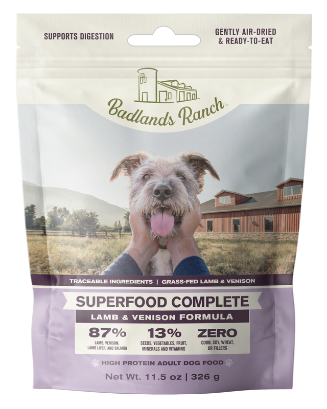 Badlands Ranch Superfood Complete Lamb & Venison 11.5oz – Brookside ...