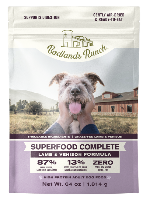 Badlands Ranch Superfood Complete Lamb & Vension 64oz