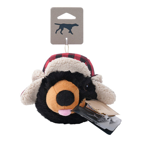 Tall Tails 2 in 1 Hunter Hat Bear Dog Toy