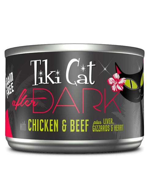 Tiki Cat After Dark Chicken & Beef Wet Food 5.5oz