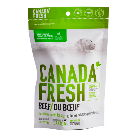 PetKind Canada Fresh Air Dried Beef Treats 6oz