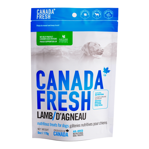 PetKind Canada Fresh Air Dried Lamb Treats 6oz