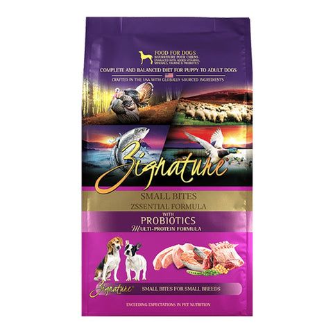 Zignature Zssential Small Bites Dry Dog Food