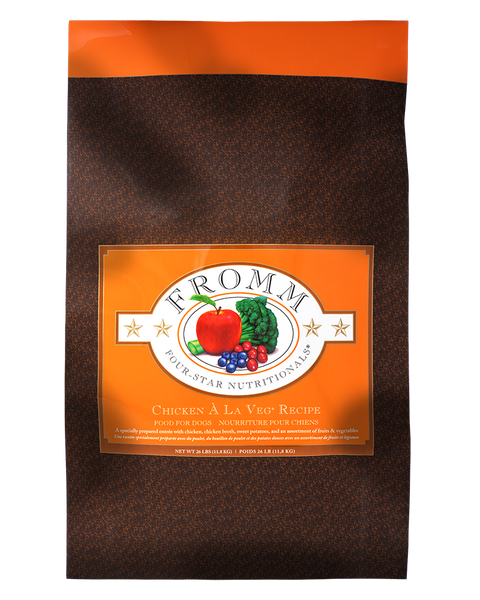 Fromm Four Star Chicken A La Veg Dry Dog Food