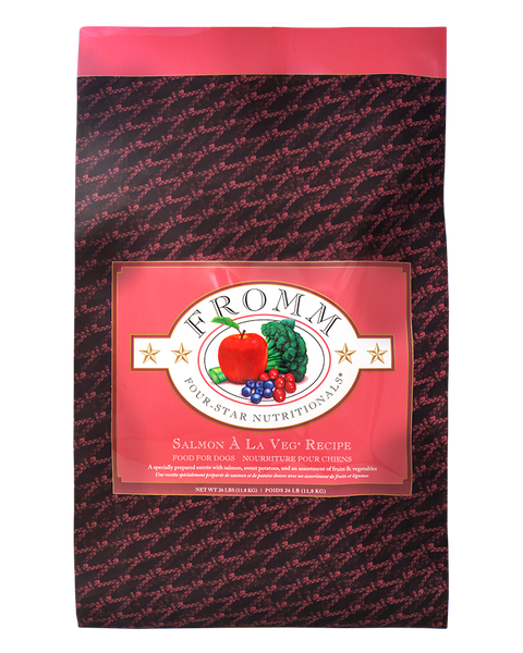 Fromm Four Star Salmon A La Veg Dry Dog Food