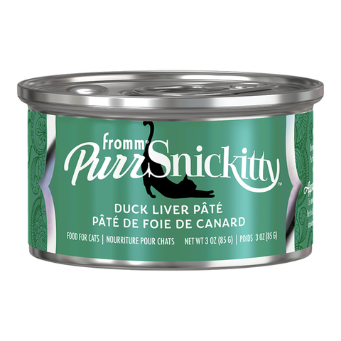 Fromm PurrSnickitty Duck Liver Pate Wet Cat Food 3oz