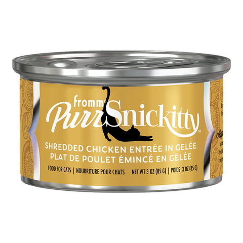 Fromm PurrSnickitty Shredded Chicken in Glee Wet Cat Food 3oz