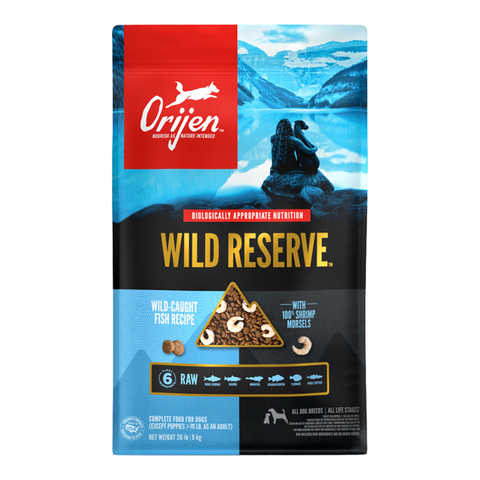 Orijen Wild Reserve Wild-Caught Fish Grain Free Dry Dog Food