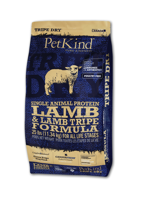PetKind Tripe Dry Single Protein Lamb Small Bites