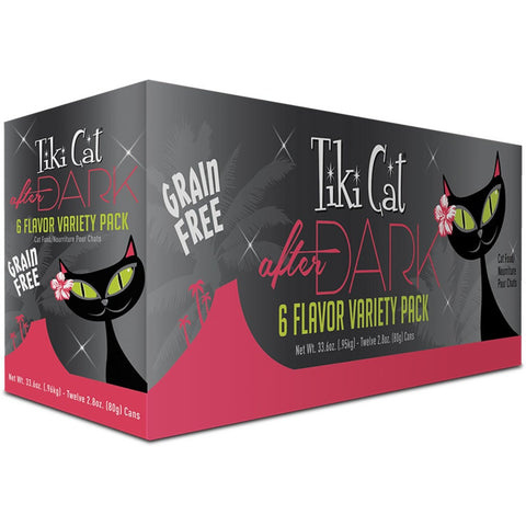 Tiki Cat After Dark Variety Grain-Free Wet Cat Food 2.8oz - 12pk