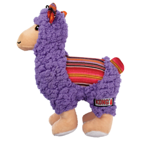Kong Sherps Llama Dog Toy Medium