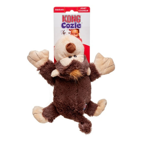 KONG Funky Monkey Cozie Plush Dog Toy - Medium