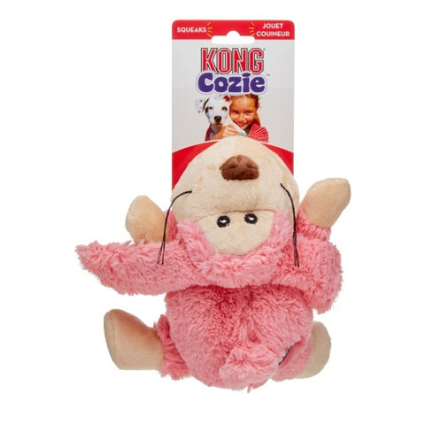 KONG Cozie Floppy Rabbit Medium Plush Dog Toy