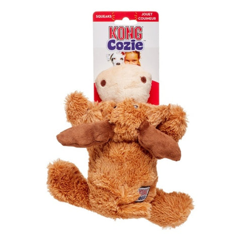 KONG Marvin Moose Cozie Plush Dog Toy - Medium
