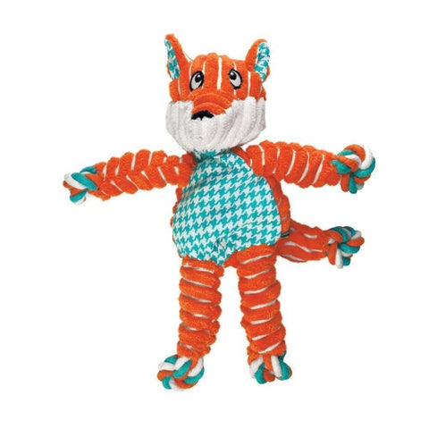 KONG Floppy Knots Fox Dog Toy - Large/Medium
