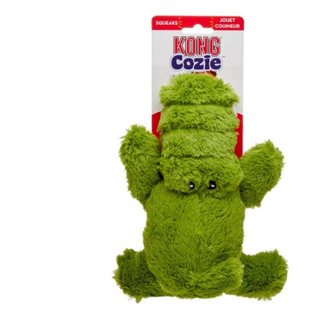 KONG Ali Alligator Cozie Plush Dog Toy - Medium