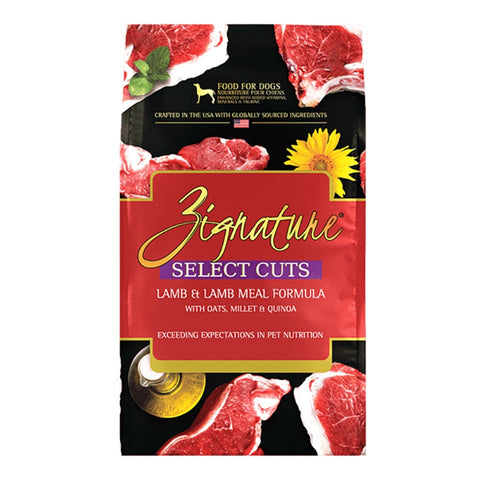Zignature Select Cuts Super Grains Lamb Dry Dog Food