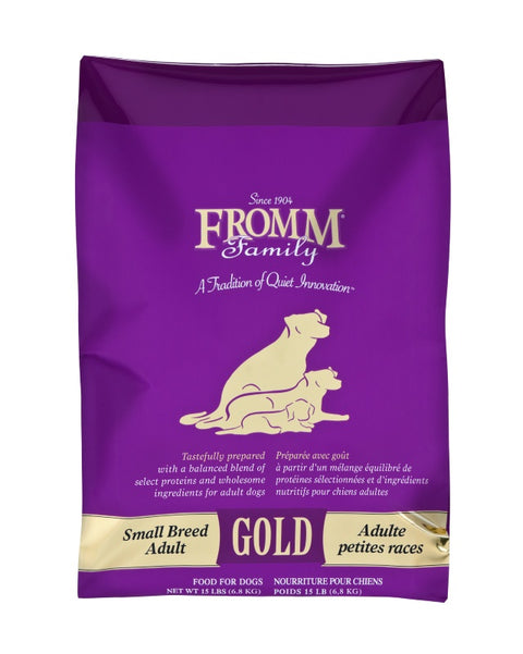 Fromm Gold Small Breed Adult Dry Dog Food 15lb