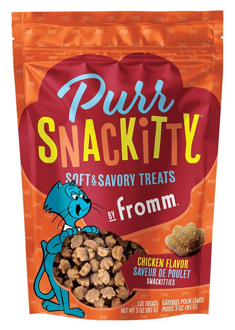 Fromm Purr-Snackitty Soft & Savory Cat Treats - Chicken Flavor 3oz