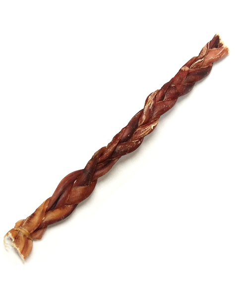 Tuesday's Natural Dog Company 12" Odor-Free Braided Bully Stick