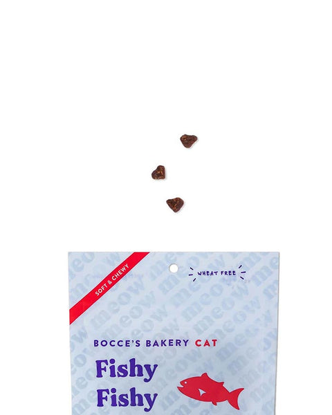 Bocce's Bakery Fishy Fishy Whitefish & Carrot Soft Cat Treats 2oz
