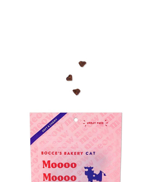 Bocce's Bakery Moooo Moooo Beef & Cheddar Soft Cat Treats 2oz
