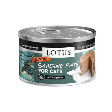 Lotus Sardine Pate Wet Cat Food 2.75oz